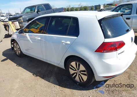 2016 Volkswagen E-Golf Se z USA, uszkodzony, nr VIN WVWKP7AU8GW902496